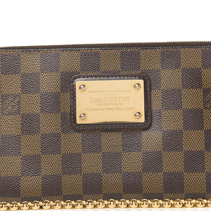 Louis Vuitton Damier Ebene Eva Clutch 6 of 9