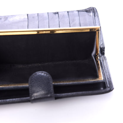Chanel Caviar Timeless CC French Wallet Black 6 of 9