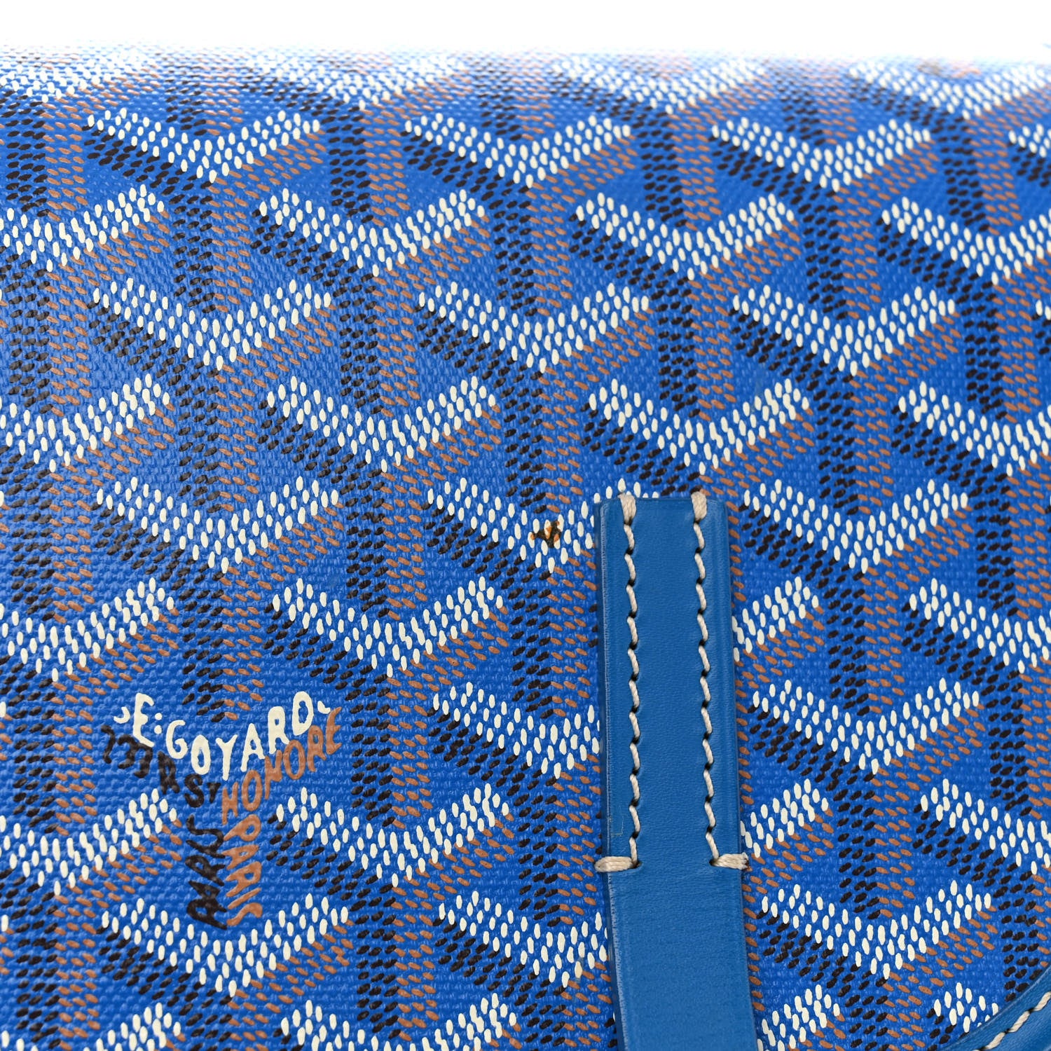 Goyard Goyardine Belvedere PM Messenger Bag Sky Blue 15 of 15
