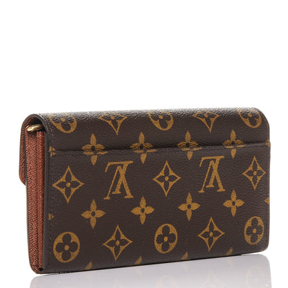 Louis Vuitton Monogram Sarah Wallet NM 3 of 7
