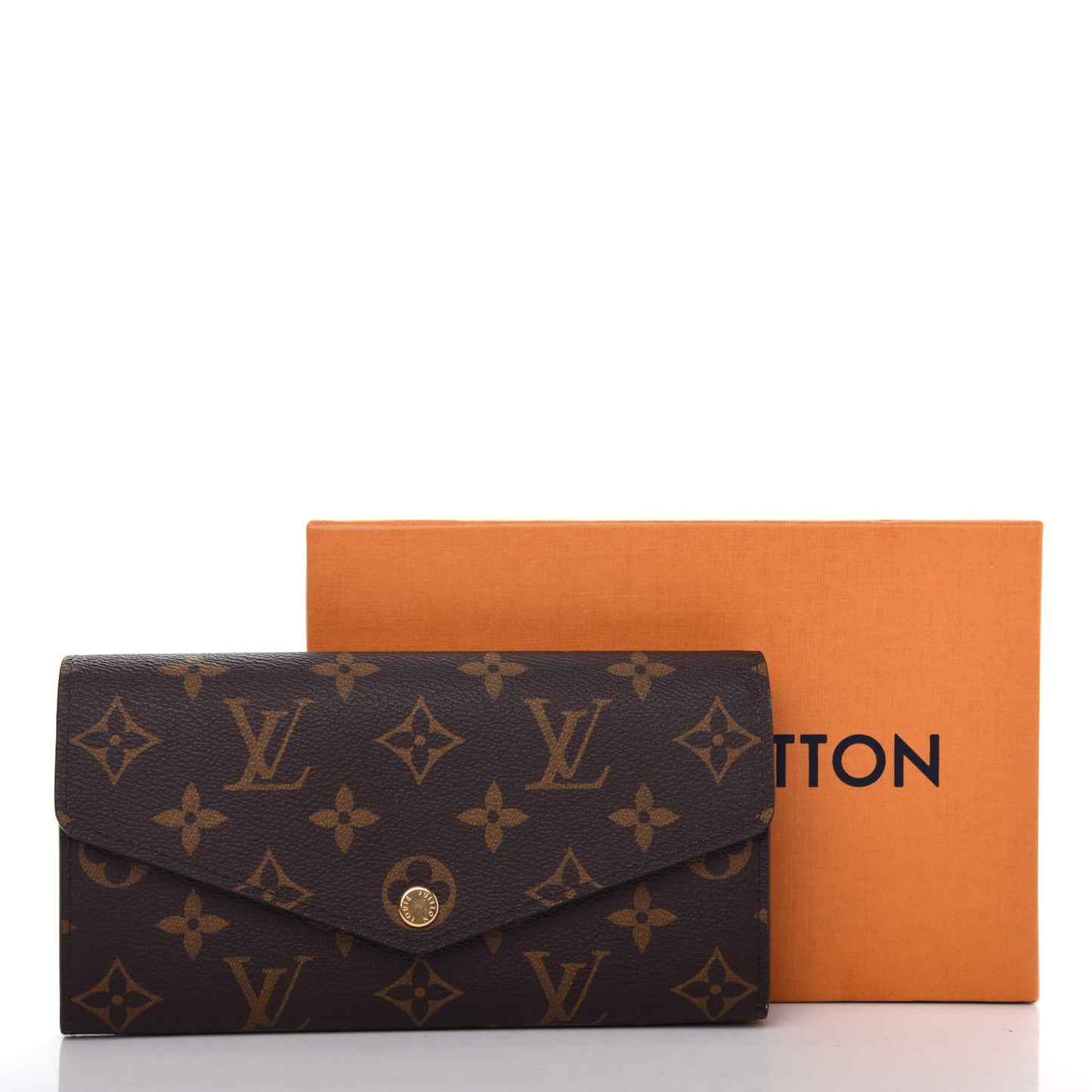 Monogram Sarah Wallet NM Fuchsia