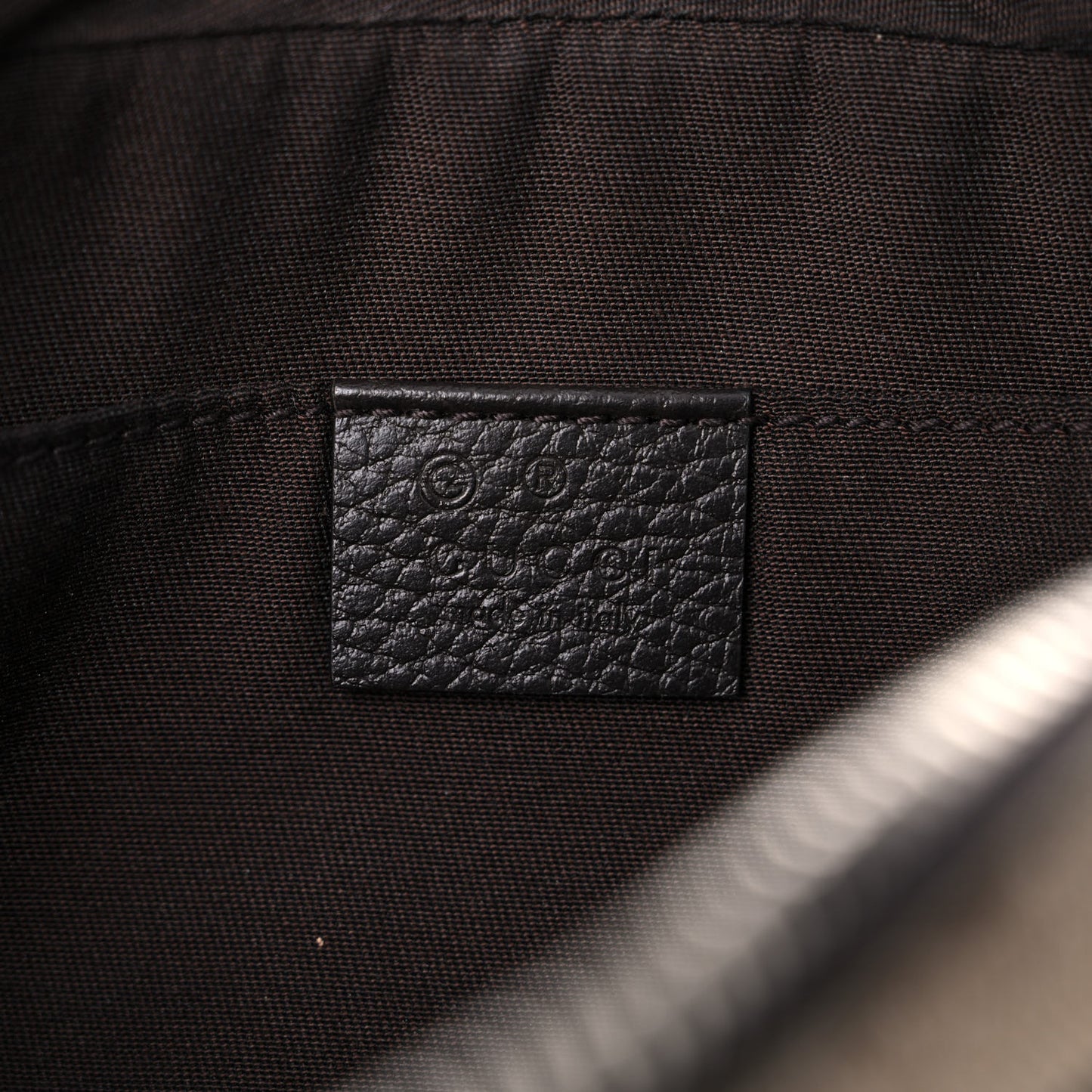 Monogram Belt Bag Dark Brown