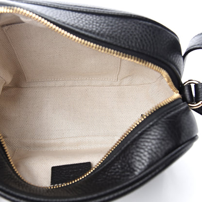 Gucci Pebbled Calfskin Small Soho Disco Bag Black 4 of 10