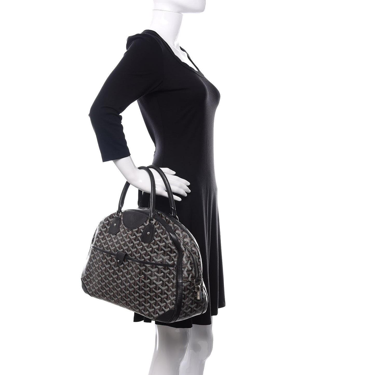 Goyardine Saint Jeanne GM Bowler Black