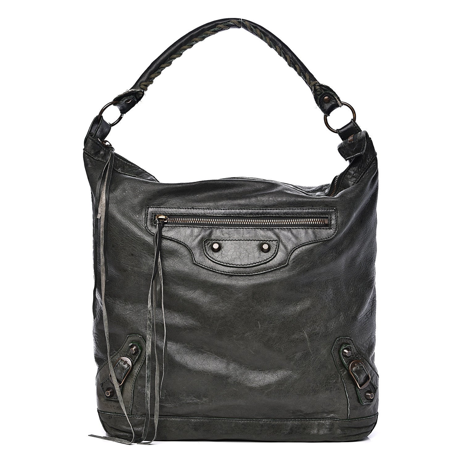 Balenciaga Agneau Classic Hardware Day Hobo Sapin 1 of 19