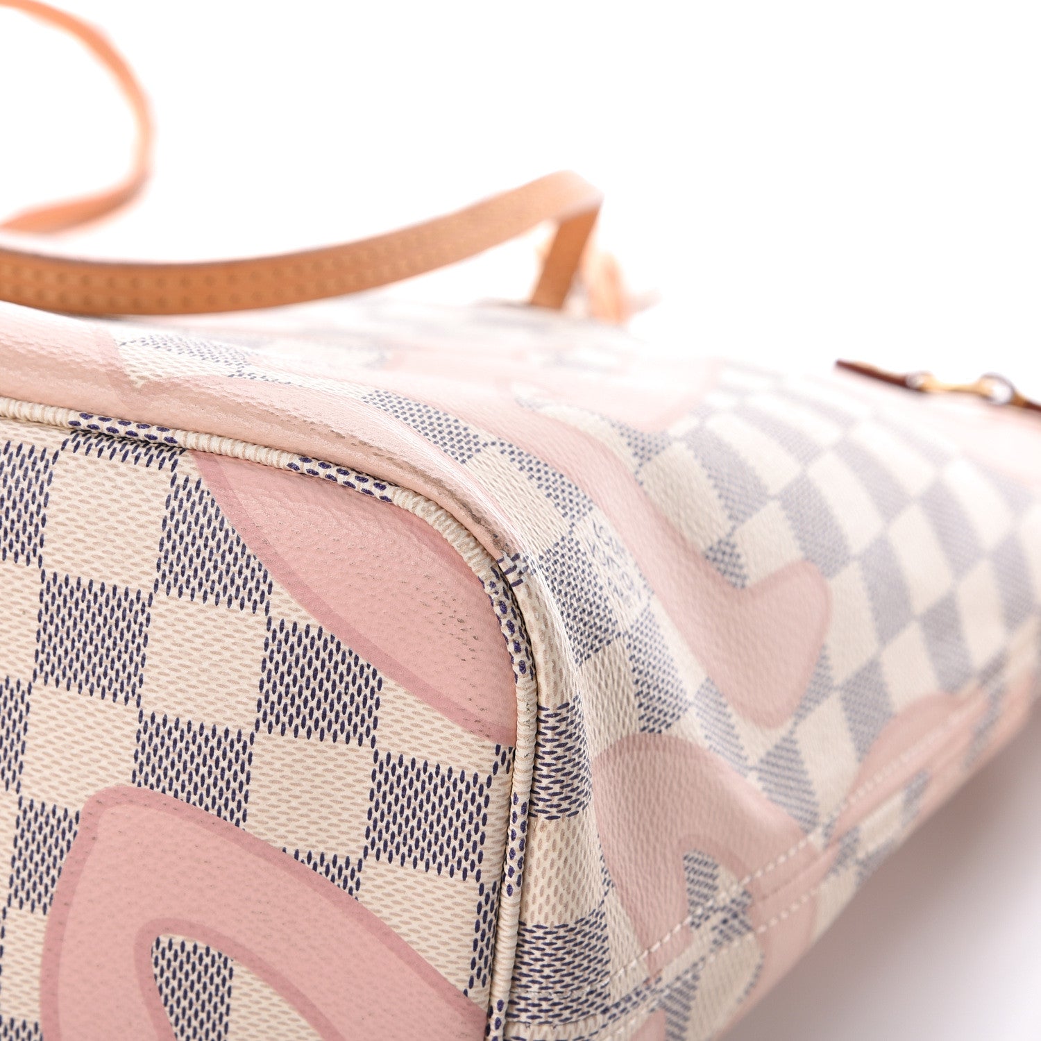 Louis Vuitton Damier Azur Tahitienne Neverfull MM 17 of 21