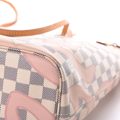 Louis Vuitton Damier Azur Tahitienne Neverfull MM 17 of 21