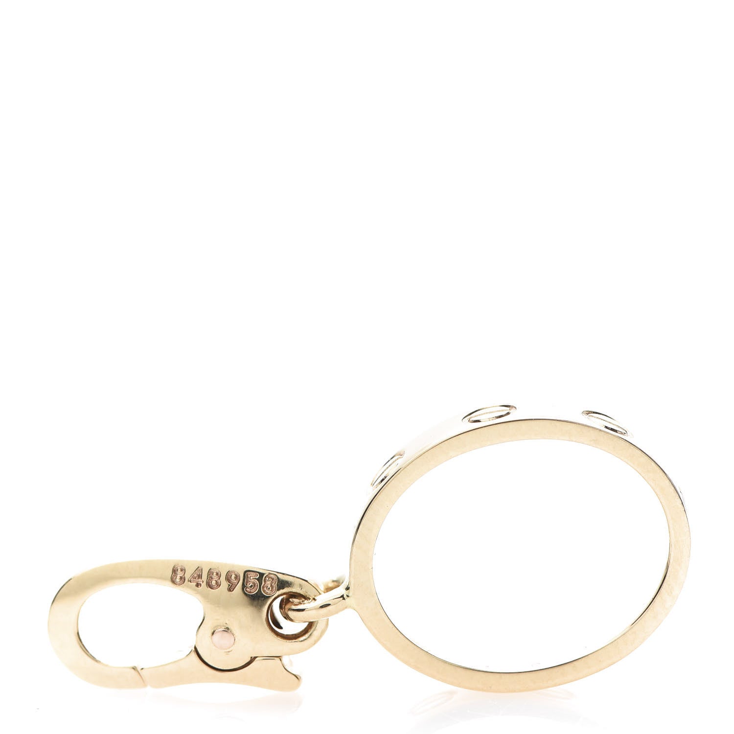 Cartier 18K Yellow Gold LOVE Ring Charm 4 of 4