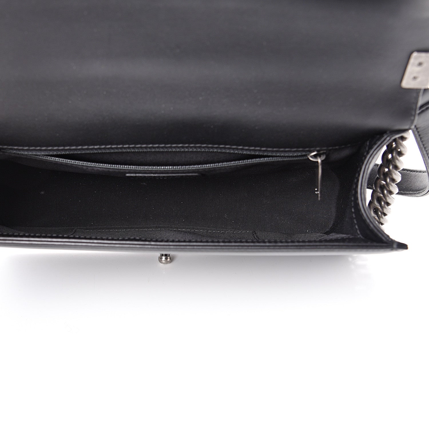 Chanel Lambskin Quilted New Medium Boy Flap Black 4 of 13