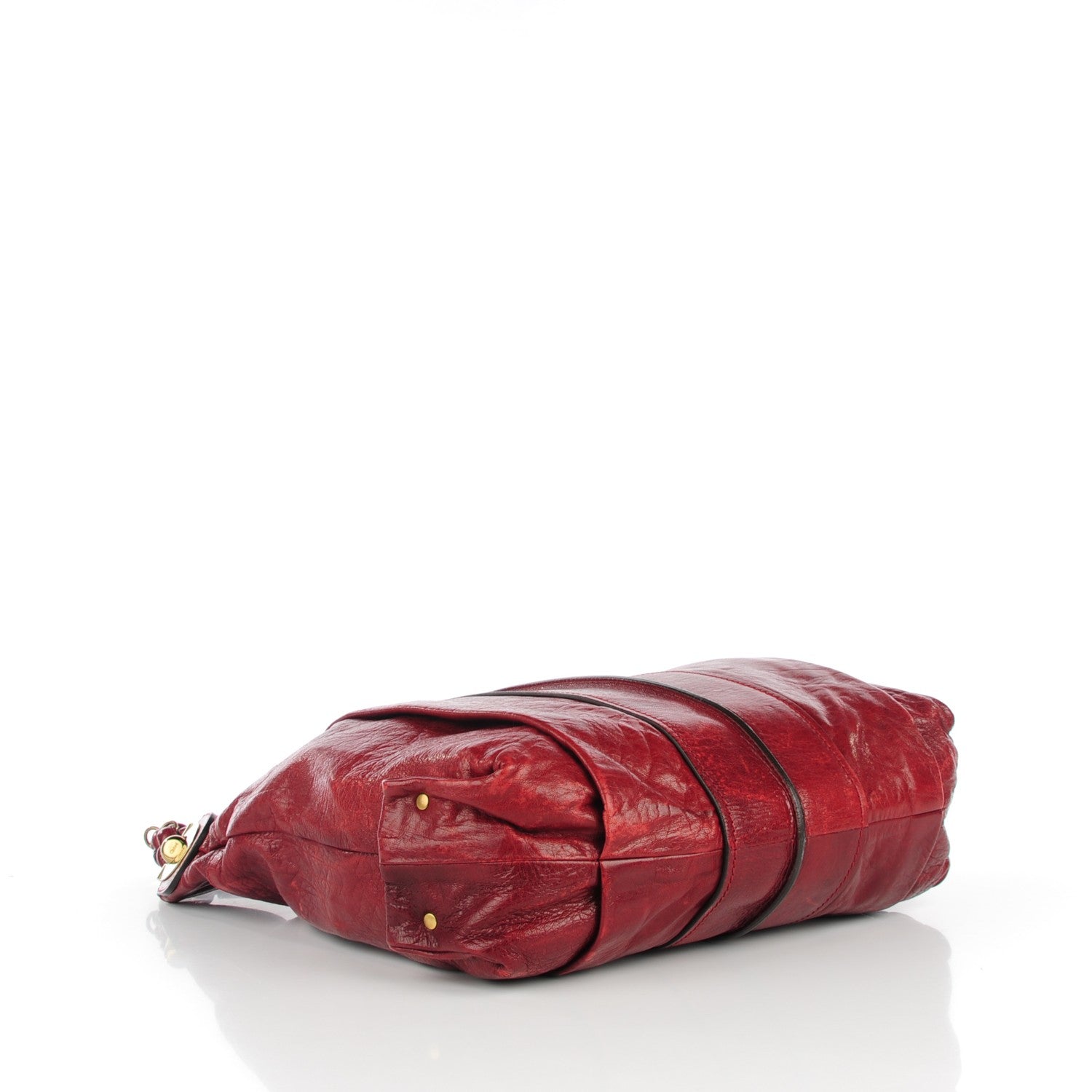 Chloe Lambskin Heloise Hobo Red 7 of 12