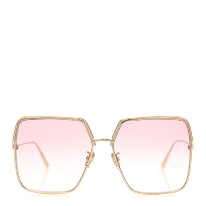 Christian Dior Metal EverDior Square Sunglasses Rose Gold 2 of 9