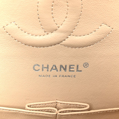 Chanel Caviar Quilted Medium Double Flap Beige 6 of 11