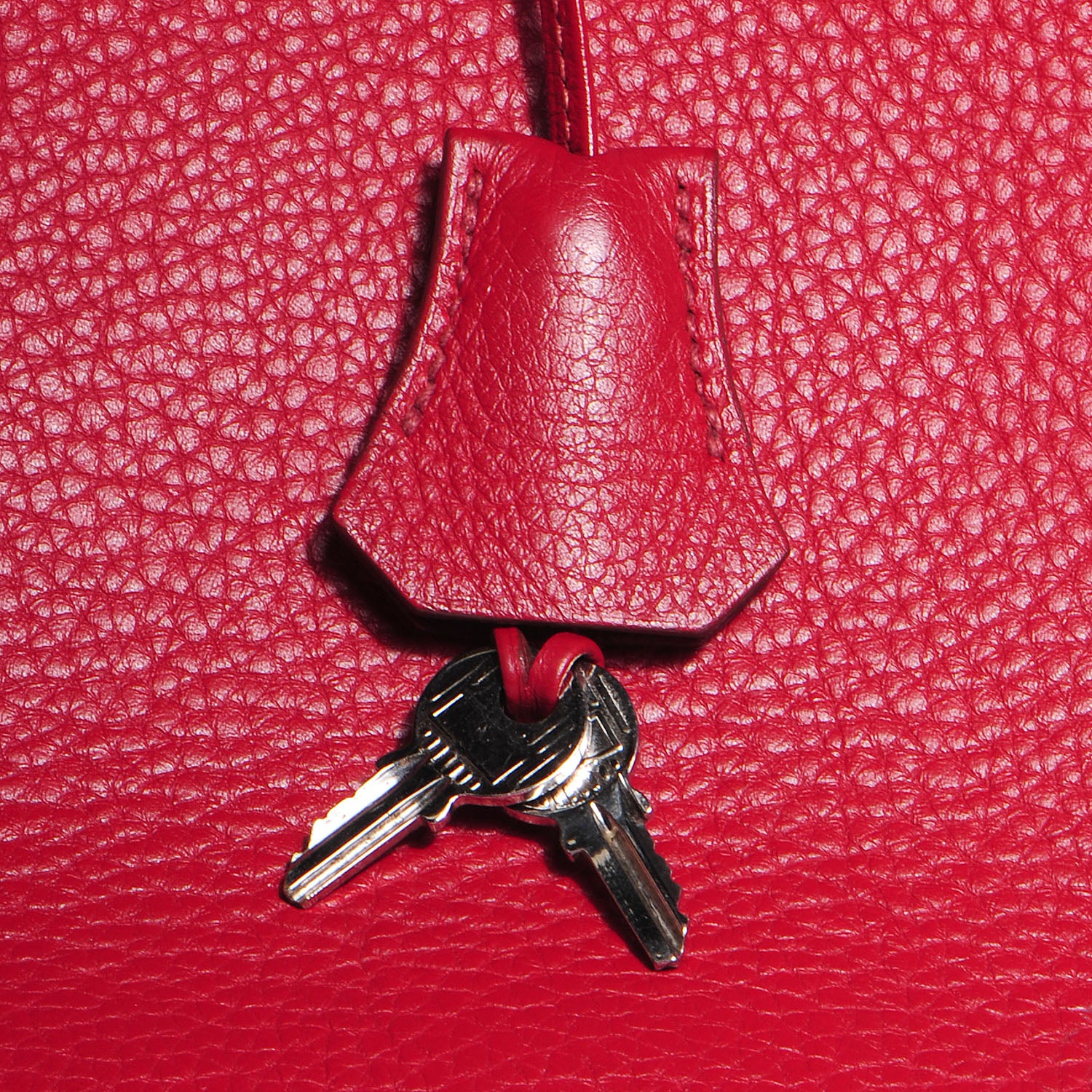 Hermes Taurillon Clemence Birkin 40 Rouge Garance 20 of 32