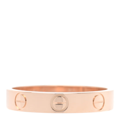 Cartier 18K Pink Gold 3.5mm LOVE Wedding Band Ring 52 6 1 of 4