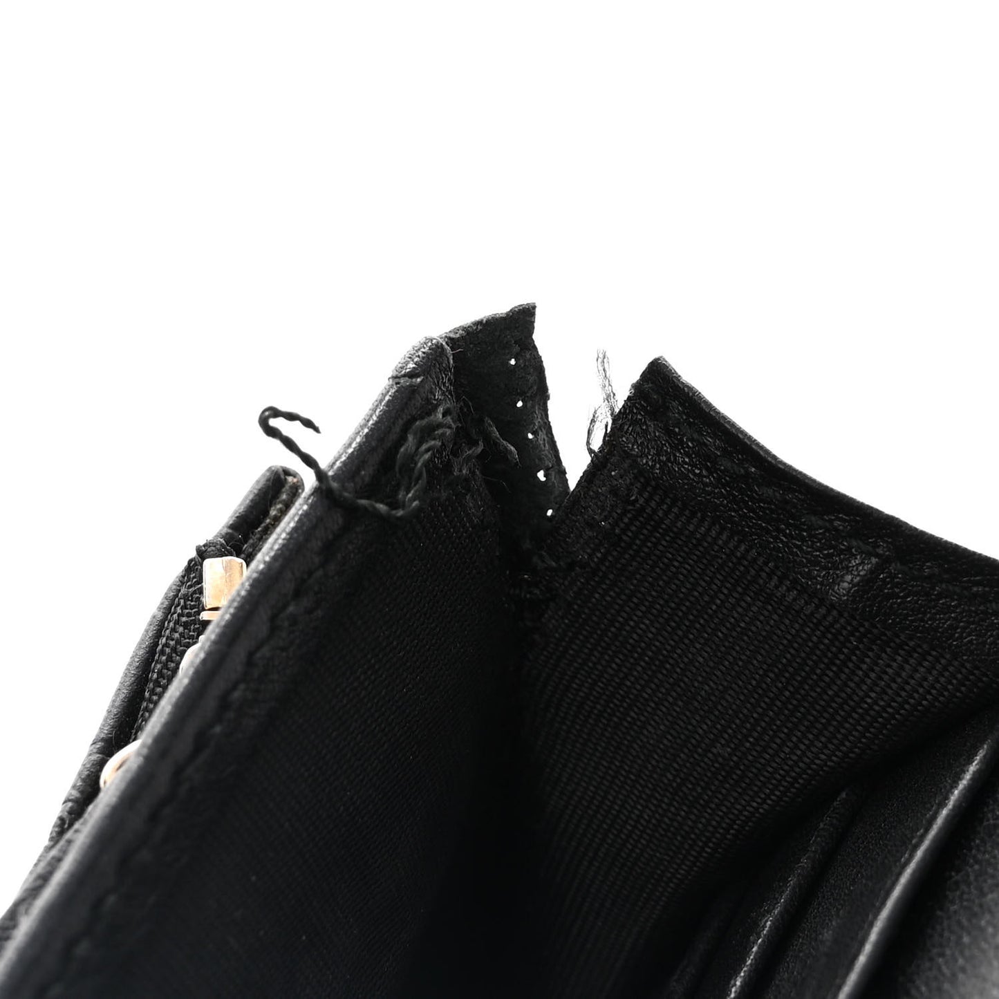 Microguccissima Crossbody Wallet Black