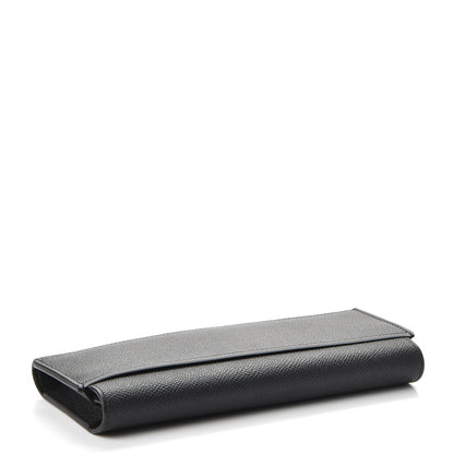 Hermes Epsom Passant Long Wallet Black 6 of 12