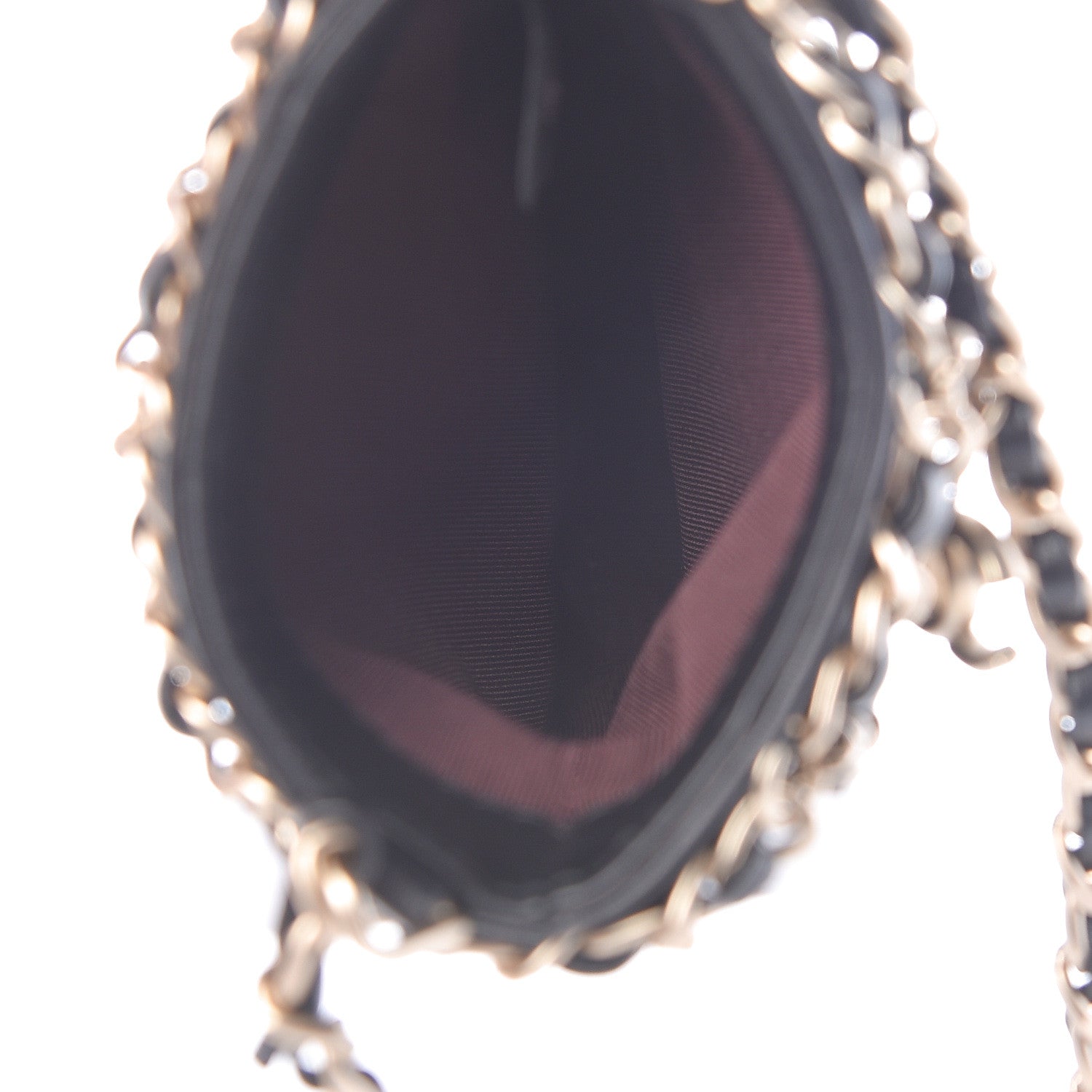 Chanel Lambskin Tech Me Out Clutch With Chain Black 5 of 12