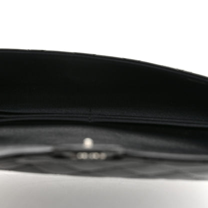 Chanel Striated Patent Quilted Travel Wallet Black 5 of 9