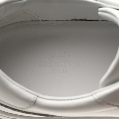 Hermes Calfskin Day Sneakers 41 White 6 of 8