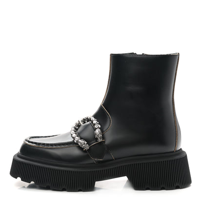 Gucci Cordovan Lux Dionysus Hunder Boots 36 Black 1 of 8