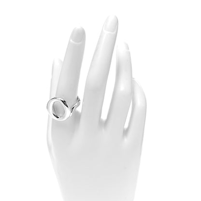 Tiffany Sterling Silver Elsa Peretti Sevillana Ring 58 8.25 2 of 5