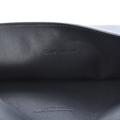 Alexander McQueen Calfskin Skull Envelope Clutch Black 7 of 8