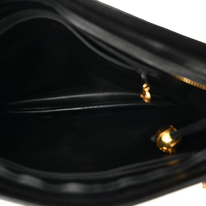 Chanel Lambskin Triple CC Shoulder Bag Black 5 of 11