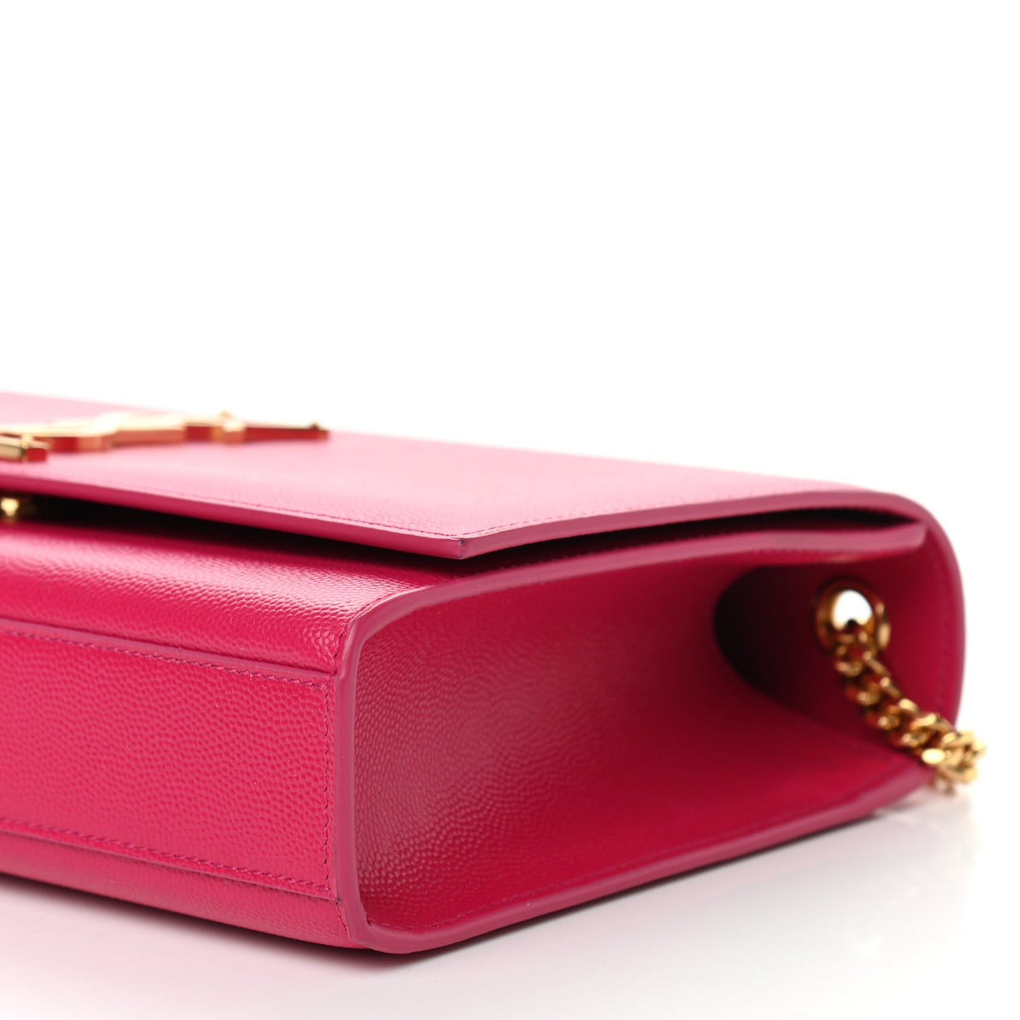 Grain De Poudre Medium Monogram Kate Satchel Lipstick Fuchsia