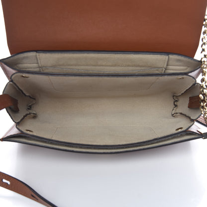 Chloe Suede Calfskin Small Faye Shoulder Bag Tobacco 5 of 14