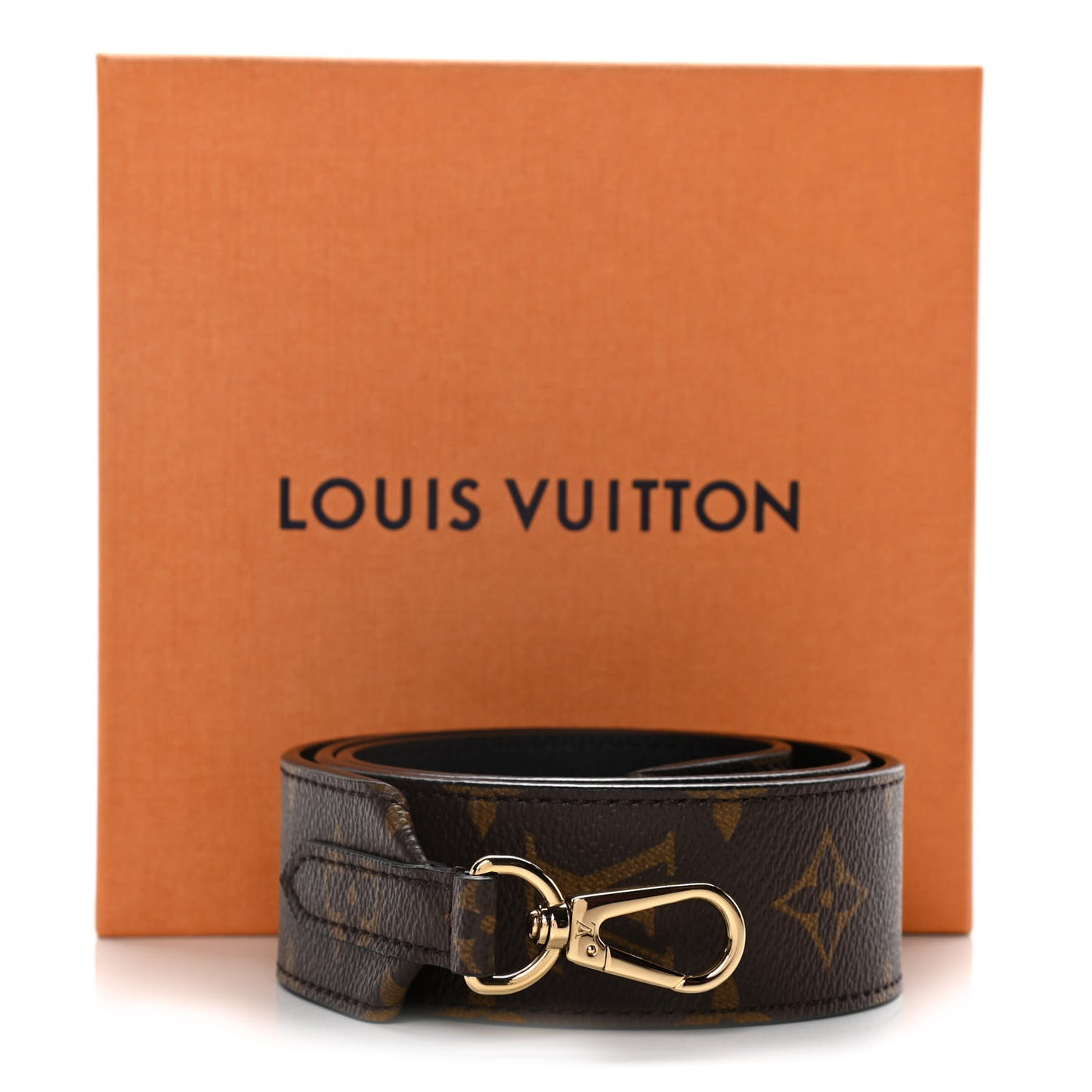 Monogram Bandouliere Shoulder Strap Black