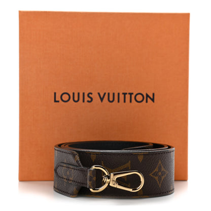 Louis Vuitton Monogram Bandouliere Shoulder Strap Black 5 of 5