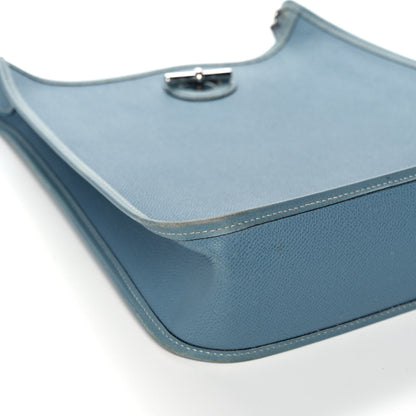 Hermes Epsom Vespa PM Blue Jean 8 of 19