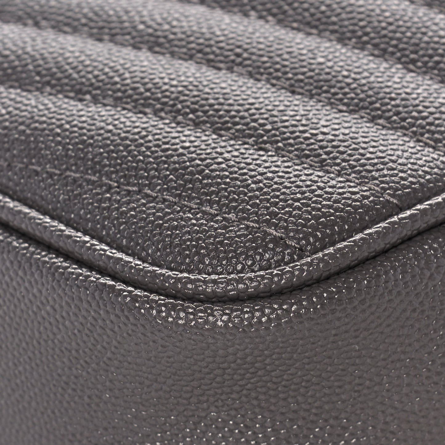 Grain De Poudre Matelasse Monogram Mini Lou Camera Bag Fog