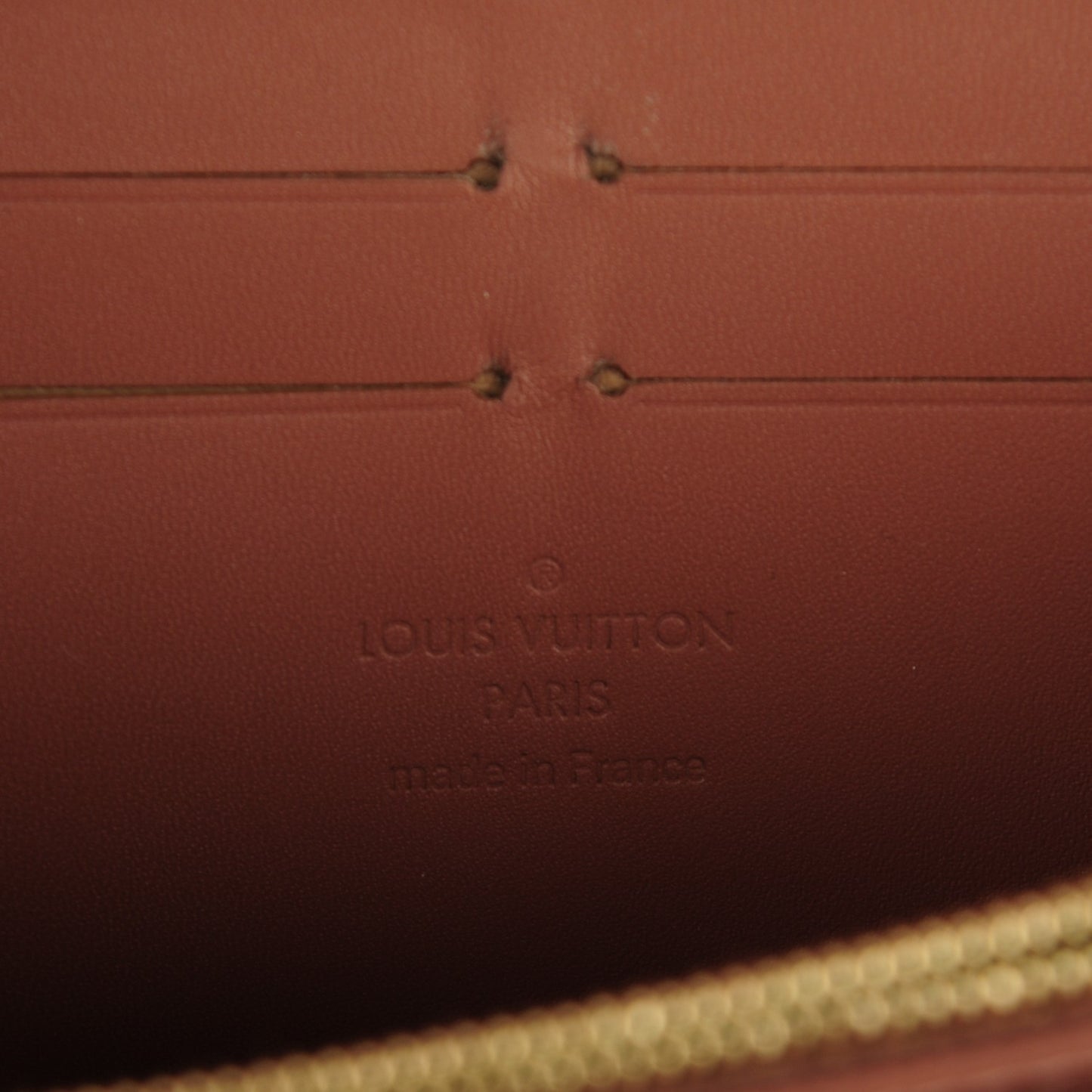 Vernis Zippy Wallet Rose Velours