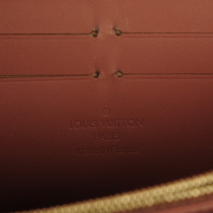 Louis Vuitton Vernis Zippy Wallet Rose Velours 6 of 8
