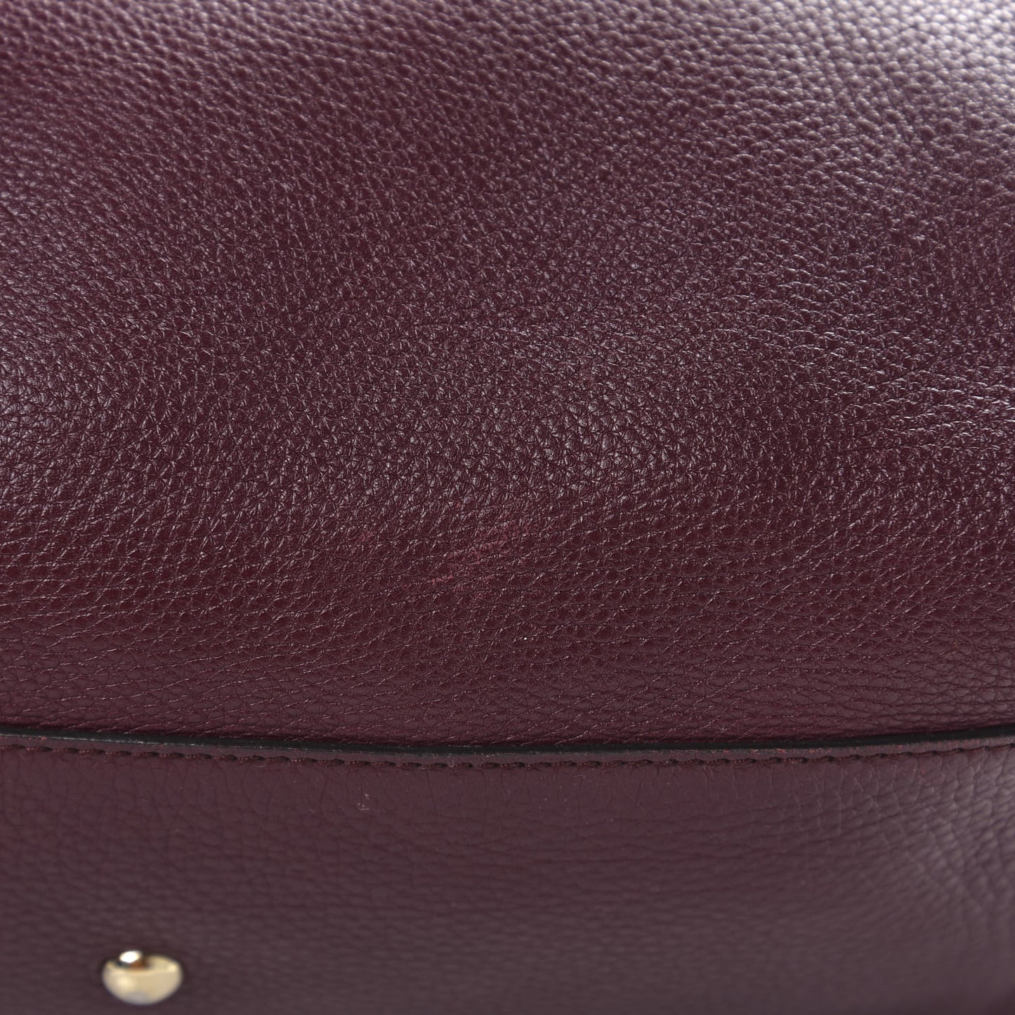 Calfskin Bamboo Medium Shopper Boston Burgundy