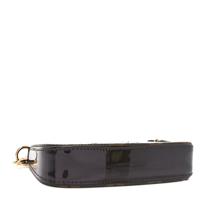Louis Vuitton Vernis Monogram Mini Pochette Accessories Amarante 3 of 8