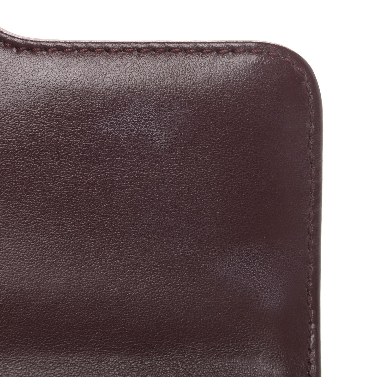 Soft Calfskin Impunture Diagramme Small Chain Flap Shoulder Bag Granato