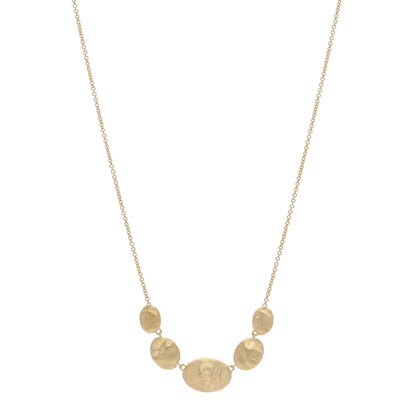 Marco Bicego 18K Yellow Gold Africa 5 Station Necklace 1 of 4