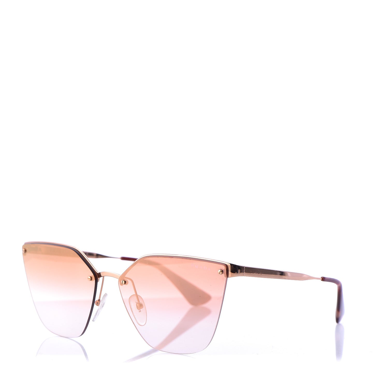 Cinema Cat Eye Sunglasses SPR 68T Pink Gold