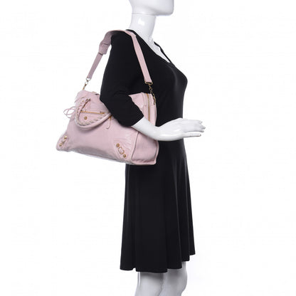Balenciaga Agneau Giant 12 Gold Hardware City Rose Poudre Rose Petunia 2 of 9