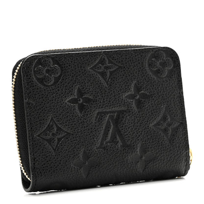 Louis Vuitton Empreinte Zippy Coin Purse Black 3 of 8