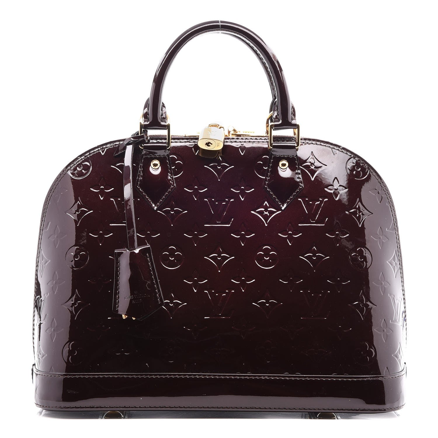 Louis Vuitton Vernis Alma PM Amarante 1 of 7