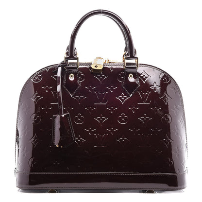 Louis Vuitton Vernis Alma PM Amarante 1 of 7