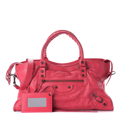 Balenciaga Agneau Classic Hardware Part Time Rose Thulian 1 of 10