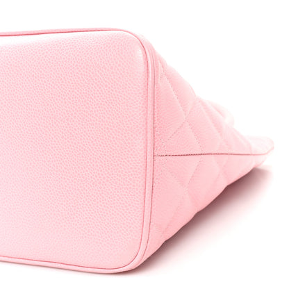 Chanel Caviar Quilted Medallion Tote Light Pink 10 of 10