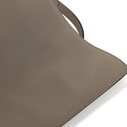 Chloe Calfskin Suede Medium Faye Shoulder Bag Motty Grey 12 of 12