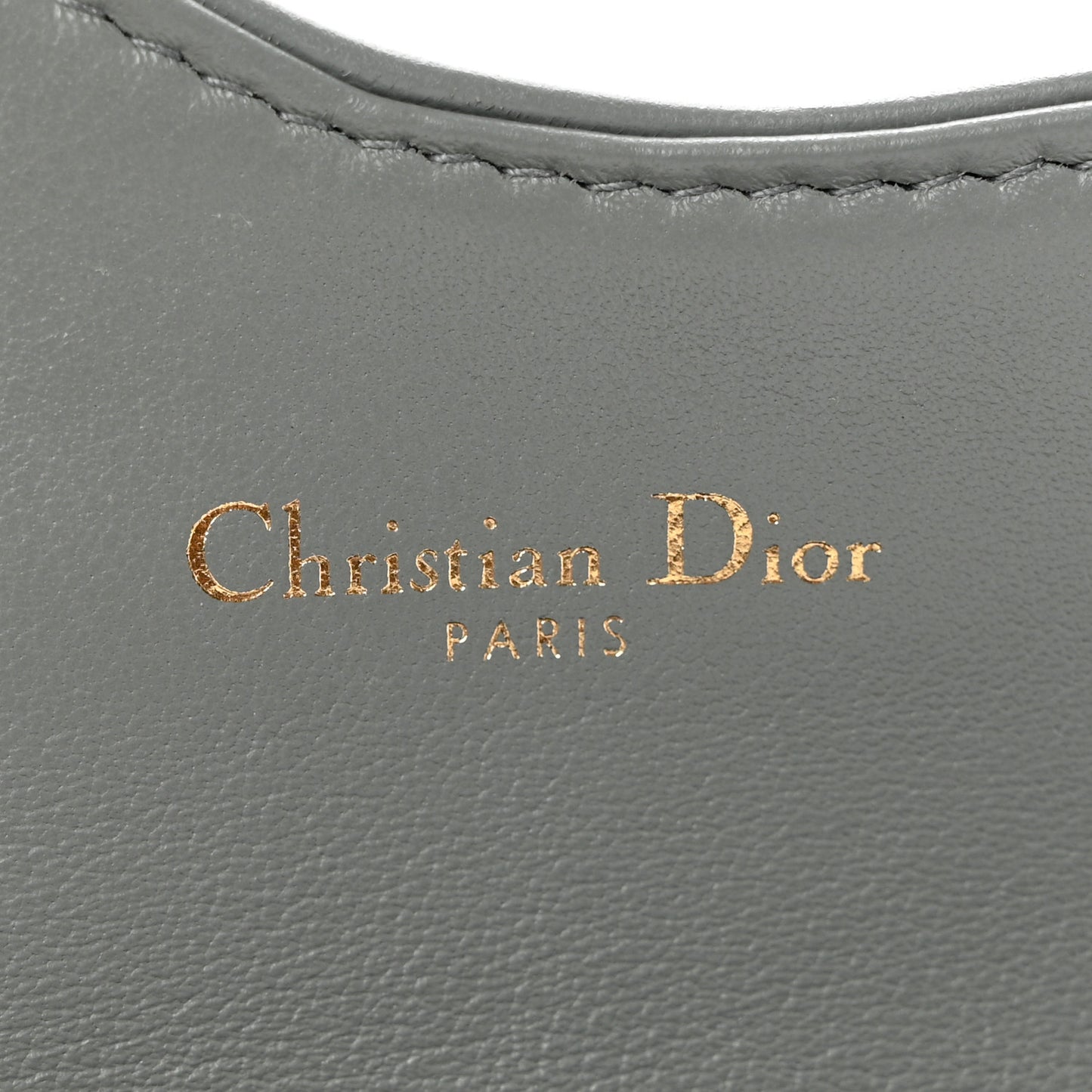 Oblique Saddle Card Holder Gray