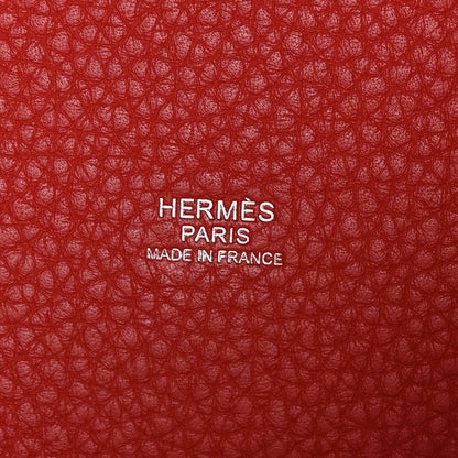 Hermes Taurillon Clemence Picotin Lock 22 MM Rose Jaipur 5 of 11