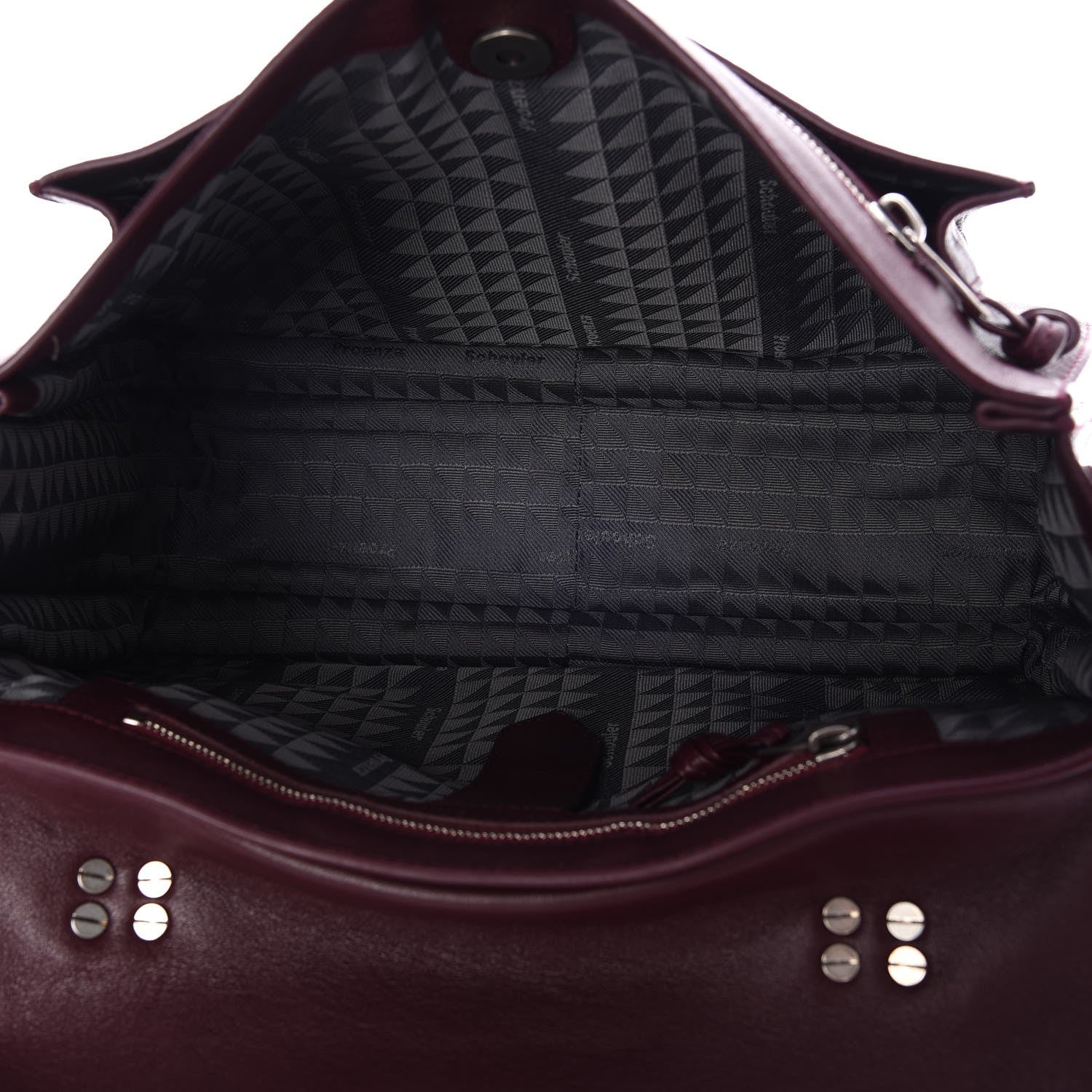 Proenza Schouler Lambskin Medium PS1 Satchel Oxblood 5 of 8